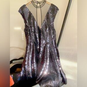 Free People Sequin Babydoll Dress